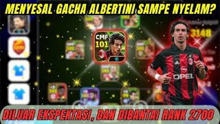 Nyesal GACHA ALBERTINI  Gagal Review Malah Kena Bantai Rank Top GLOBAL 2700an eFOOTBALL [upl. by Downe]