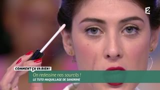 BEAUTÉ Redessiner ses sourcils CCVB [upl. by Mechling]