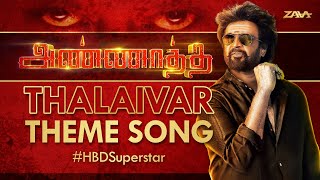 Annaatthe  Thalaivar168  Thalaivar Theme Song  Superstar Rajinikanth [upl. by Johnnie286]