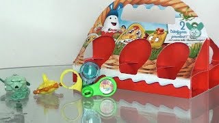 2019 Easter Kinder surprise eggs unboxing [upl. by Jessalyn]