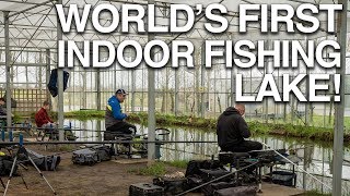 Worlds First Indoor Fishing Lake Cast North West [upl. by Margarita]