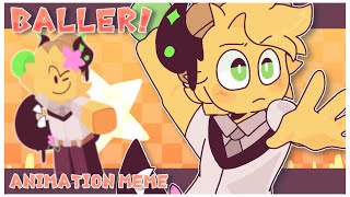 BALLER Animation meme  Flipaclip  Ocs [upl. by Aniaz]