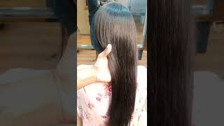 Permanent hair straightening 😱 with loreal xtenso How toHair smoothing Straightning Rebonding [upl. by Kenzi65]