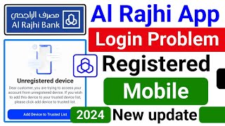 Al Rajhi Bank Login Problem  Al Rajhi App Login Problem  Al Rajhi New Mobile Device Registration [upl. by Annahsed517]