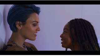 Skai Jackson amp Wallis Day Lesbian kiss scene [upl. by Cutcheon]