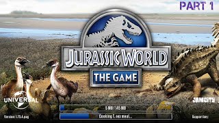 Jurassic World The Game  Part 1 [upl. by Letnahs]