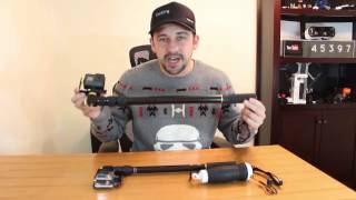 MicroJib Pan and Tilt GoPro Pole Review [upl. by Specht]