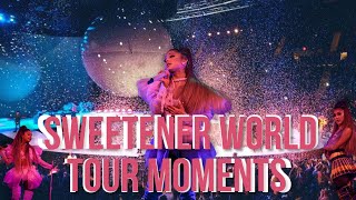 Sweetener World Tour Best Moments  Fails  Funny Moments  Best Vocals  Dance Moments [upl. by Tan]