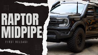 FIRST EVER Next Gen Raptor Ranger Mid Pipe Exhaust Upgrade [upl. by Teodoro]