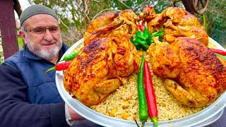 Ive never had such delicious chicken Easy Turkish village style recipe asmr cooking [upl. by Varden]