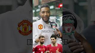 NO QUESTION 😤 MANCHESTER UNITED v LIVERPOOL FOOTBALL CHALLENGE shorts [upl. by Duffie]