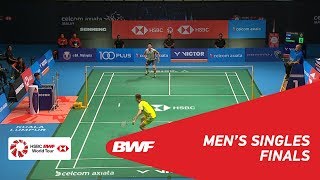 MS  LEE Chong Wei MAS 7 vs Kento MOMOTA JPN  BWF 2018 [upl. by Gwenn]