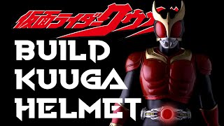 Cara Buat Helm Kamen Rider  How To Make Kamen Rider Kuuga Helmet cosplay kamenrider tokusatsu [upl. by Jacki]