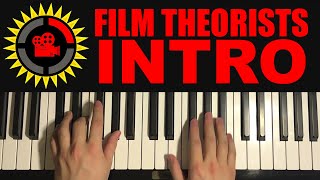 How To Play  The Film Theorists Intro Piano Tutorial Lesson [upl. by Wendin]