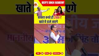 सरकार बनते ही 2100 खाते में डाले जाएगे mohanyadav latestnews breakingnews news [upl. by Ojytteb]