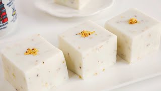 桂花椰汁糕布丁  Osmanthus Coconut Pudding [upl. by Ycrad]