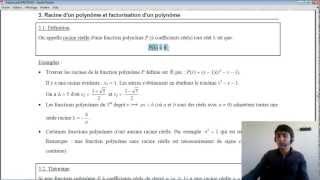 Fonctions Polynômes 34  Factorisation dun Polynôme  Maths Première S [upl. by Alat478]