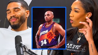 Do You Have to Win a Championship to Be Great  Jayson Tatum and Aja Wilson Debate [upl. by Egiarc382]