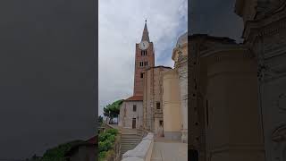 Pinerolo I view from San Maurizio Piedmont Italy 010724 piedmont church view [upl. by Derward]