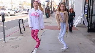 Jojo Siwa roasting Emma Chamberlain [upl. by Bonnes187]