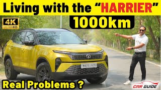 Tata Harrier SUV 2024 LongTerm Detailed Review  Mini Range Rover  MG Hector Rival  Mileage [upl. by Zoi64]