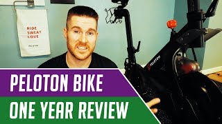 Peloton Bike  One Year Later Review  The Best Exercise Bikes  Should You Buy It [upl. by Enamrahc]