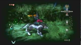 Legend of Zelda Twilight Princess Walkthrough 03 13 quotFaron Woods South Faron In Twilightquot [upl. by Reffinej]