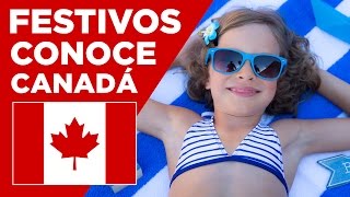 Los días festivos nacionales en Canadá [upl. by Htrowslle]