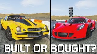 BUILT OR BOUGHT  Hennessy Venom VS Chevy Camaro  Forza 6 [upl. by Enwad]