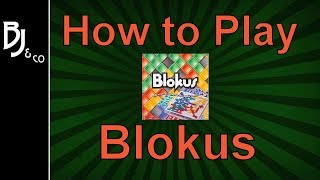 How to Play Blokus  Rules Walkthrough [upl. by Ihsir]