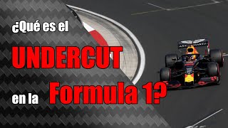 El UNDERCUT en la ESTRATEGIA 🔥 de CARRERA de un GP de FORMULA 1 ✅  Diccionario F1 📖 [upl. by Eben738]