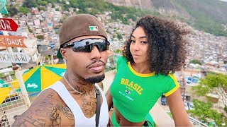 BRAZILIAN GIRL TAKES ME TO THE BIGGEST FAVELA IN LATIN AMERICA 🇧🇷 [upl. by Bullion792]