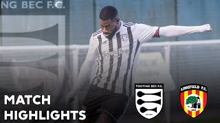 Match Highlights Tooting Bec v Lingfield FC  FA Vase First Qualifying Round [upl. by Kilby]