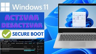HabilitarDeshabilitar Secure Boot Arranque Seguro por UEFIBIOS [upl. by Rina595]