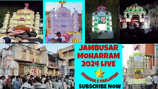 jambusar moharram 2024 full video mohuram live viralvideos yaali [upl. by Yeltihw]