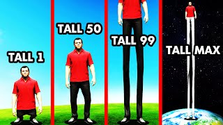 Growing Into TALLEST PERSON EVER In GTA 5 [upl. by Skyler]