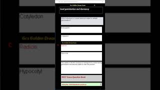 Seed Germination and Dormancy 40  neet  quiz [upl. by Roth]