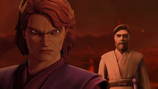 ObiWan knows about Anakin and Padme 4K ULTRA HD  Star Wars The Clone Wars Season 7 Scene EDIT [upl. by Esten]