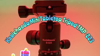 The unboxing of the Koolehaoda Mini Tabletop Tripod TMP223 [upl. by Anrahc]