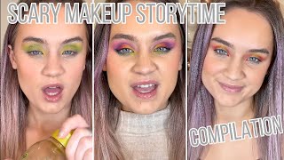 SCARY MAKEUP STORYTIME COMPILATION SCARY STORYTIME SPOOKY MAKEUP STORYTIME COMPILATION 2024 [upl. by Anerda979]