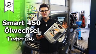 Smart 08 450 Öl wechseln  Smart oil change  VitjaWolf  Tutorial  HD [upl. by Sunil]