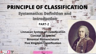 Principle Of Taxonomy  Systematics  Part 2  BSc Zoology Sem 1  Chapter 1 [upl. by Kcirred194]