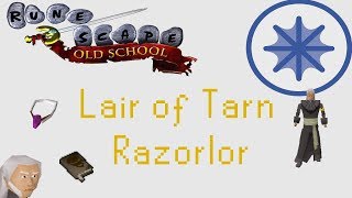 OSRS Lair of Tarn Razorlor  Guia en español Miniquest [upl. by Iznik]