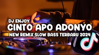 DJ MINANG CINTO APO ADONYO  IPANK  NEW REMIX SLOW BASS TERBARU 2024 [upl. by Rufford520]