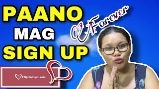 HOW TO SIGN UP ON FILIPINO CUPID DATING SITE  FREE AND LEGIT DATING SITE FOR PINAY LOOKING AFAM [upl. by Aleyam]