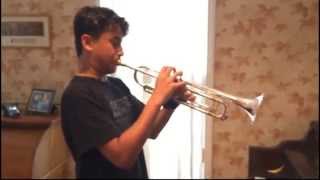 The Army Goes Rolling Along Trumpet cover [upl. by Aronael]