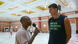 “We Got So Much Talentquot  Luka Garza amp Grady Interview In Las Vegas [upl. by Seroled]