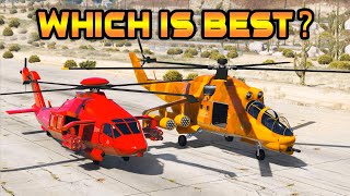 GTA 5  VALKYRIE vs ANNIHILATOR STEALTH Which is BEST Helicopter [upl. by Aihsened253]