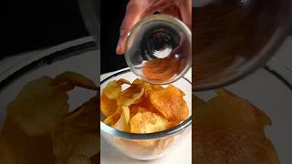 Tasty chips under 30 seconds🤤at homeGreatIndianAsmr  shorts [upl. by Ahseikram]