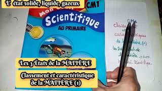 Sciences  Les états de la matière [upl. by Gibb]